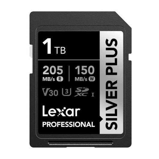 Speicherkarte Lexar Silver Plus 1TB SDXC UHS-I 205MB/s V30 robust