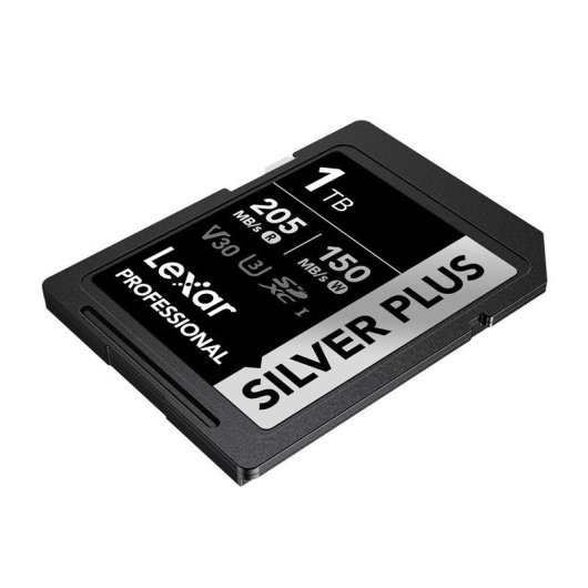 Speicherkarte Lexar Silver Plus 1TB SDXC UHS-I 205MB/s V30 robust