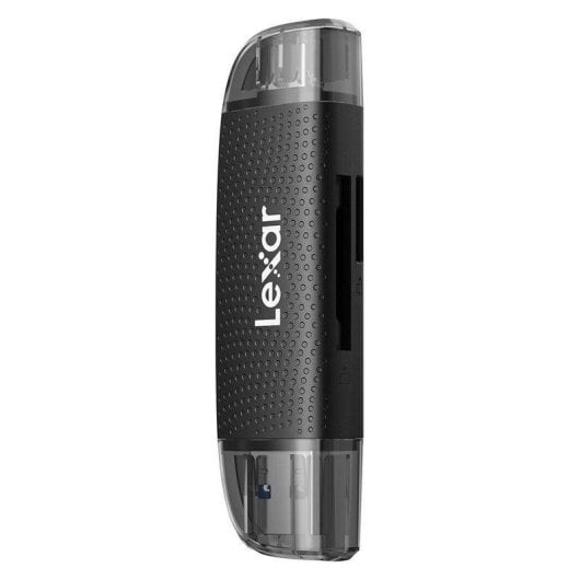 Lecteur de cartes Lexar LRW310 Double Slot USB-A/C 205Mo/s Noir