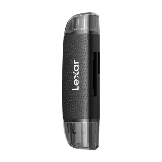 Lector de tarjetas Lexar LRW310X Doble Slot USB-A/C 205 MB/s Negro