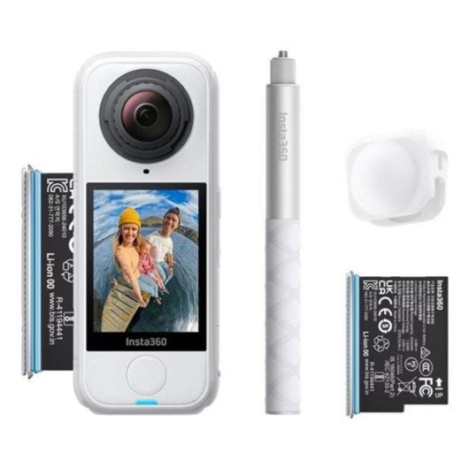 Action-Kamera Insta360 X4 Air 8K 360 Weiss 165g Starter Pack