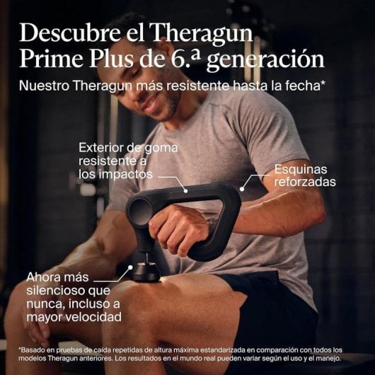 Pistola massaggiante Therabody Theragun Prime massaggio potente e design ergonomico