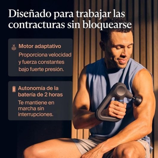 Pistola massaggiante Therabody Theragun Prime massaggio potente e design ergonomico