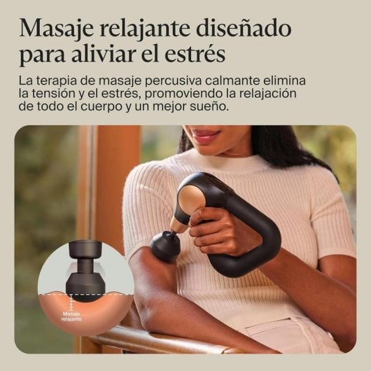 Pistola massaggiante Therabody Theragun Sense 2 ergonomica display LCD Bluetooth