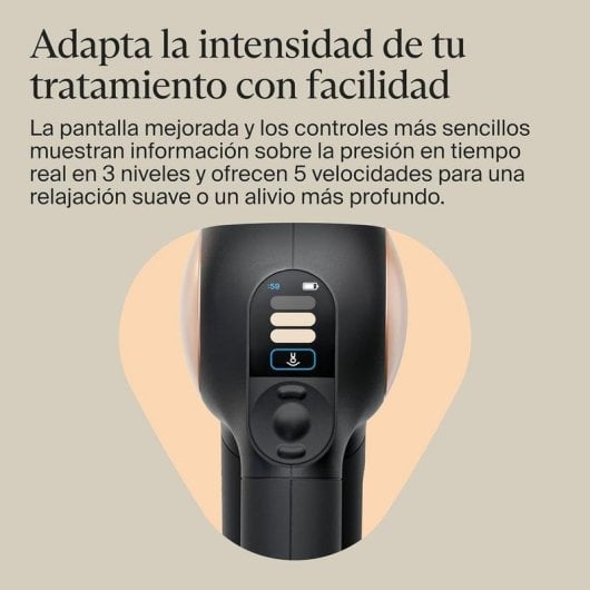 Pistola massaggiante Therabody Theragun Sense 2 ergonomica display LCD Bluetooth