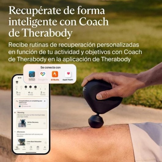 Pistola de Massagem Therabody TheraGun Mini 3.0 Compacta Sem Fio Preta