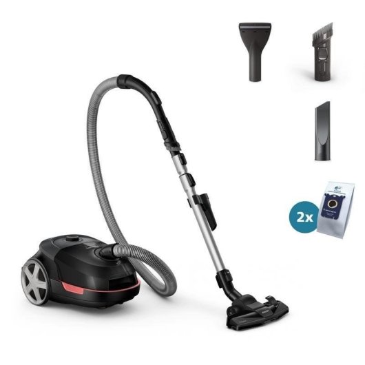 Aspirateur avec Sac Philips 5000 series XD5123/10 900W Filtre HEPA 4L Grandes Surfaces