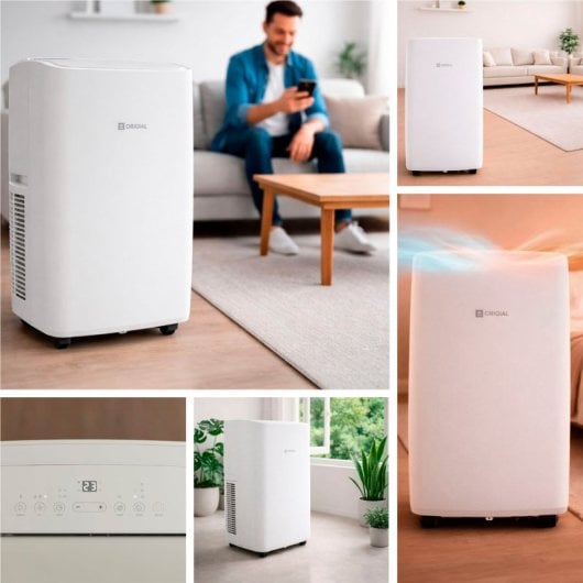 Aire Acondicionado Portátil con bomba de calor 3500 frigorias con WIFI