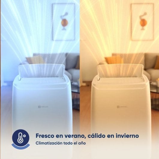 Aire Acondicionado Portátil con bomba de calor 4000 frigorias con WIFI