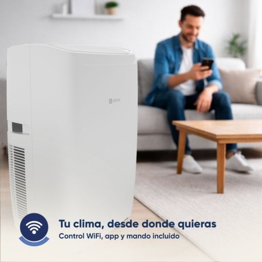Aire Acondicionado Portátil con bomba de calor 4000 frigorias con WIFI