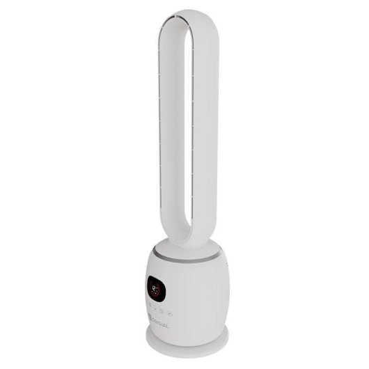 Ventoinha Sem Pás Origial AirBliss Freeless 60W 3 Velocidades Comando Temporizador