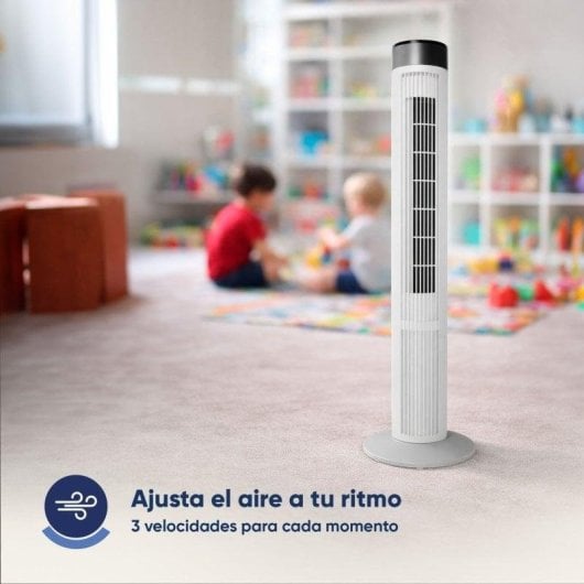 Origial ORITOWER45W-W WIFI Ventilador de torre WIFI, 45W, 99cm