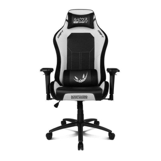 Drift DR250 Rubius PRO Cadeira Gaming com Braços 4D e Almofadas Ergonómicas Máx.150kg Preta/Branca