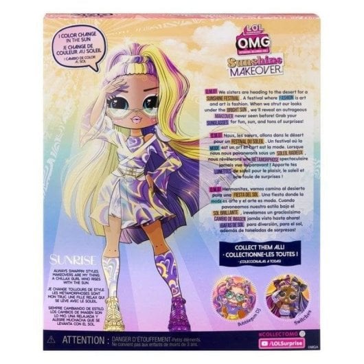 Bambola fashion L.O.L. Surprise! 589433EUC Multicolore 25 cm vestito removibile