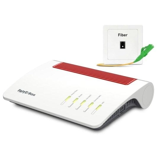 Router Fritz Box 5590 Fiber WiFi 6 Doble Banda 3600Mbps Gigabit Ethernet USB