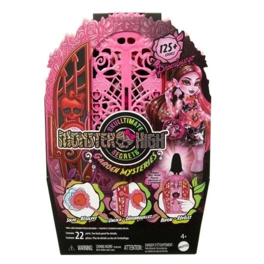 Poupée Monster High Skulltimate Secrets Draculaura Multicolore 22 accessoires