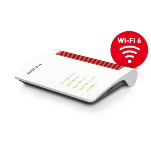 Router Fritz Box 5530 WiFi 6 Doble Banda 2400 Mbps Ethernet MIMO