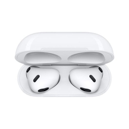 Auricolari Apple AirPods (3rd generation) wireless Bluetooth per chiamate e musica IPX4 bianchi