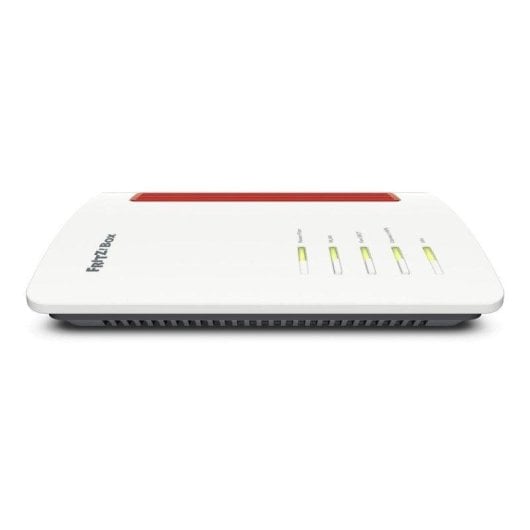 Router Fritz Box 5690 GPON Wi-Fi 7 5760Mbps Doble Banda Rojo Blanco