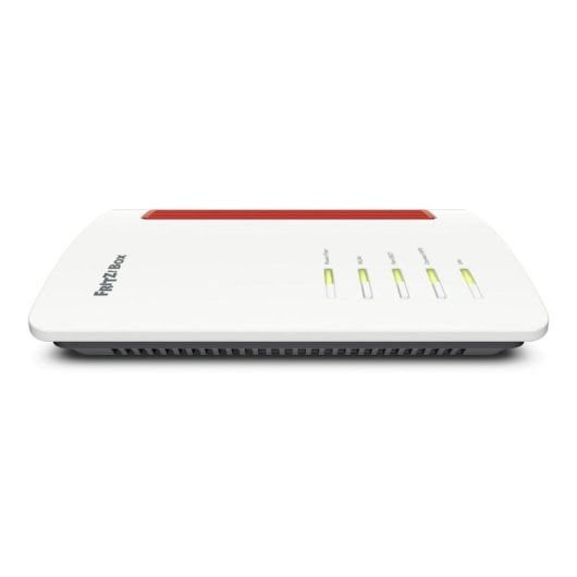 Router Fritz Box 5690 GPON Wi-Fi 7 5760Mbps Doble Banda Rojo Blanco