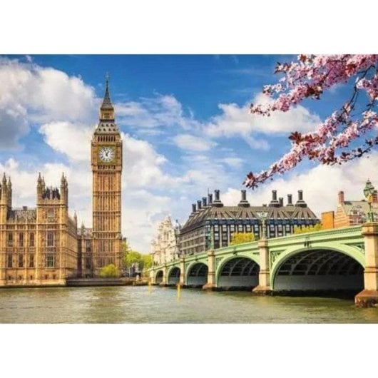 Puzzle Ravensburger 88777 1000 pièces Thème Ville Découpe Haute Précision