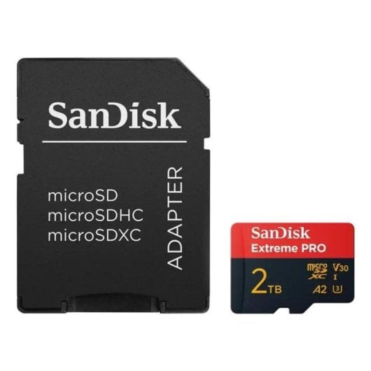 SanDisk Extreme PRO microSDXC 2 TB UHS-I Classe 10 V30