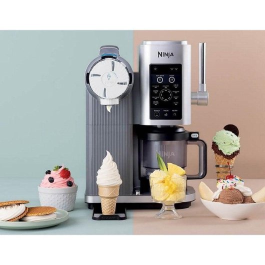 Heladera Ninja Creami Scoop & Swirl NC701EU 0,48L 2 Tarrinas 800W