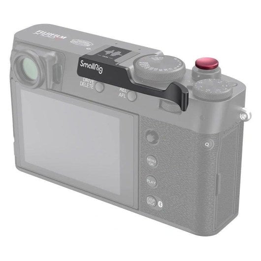 Impugnatura Thumb Grip Smallrig Fujifilm X100VI X100V Alluminio Silicone Nera