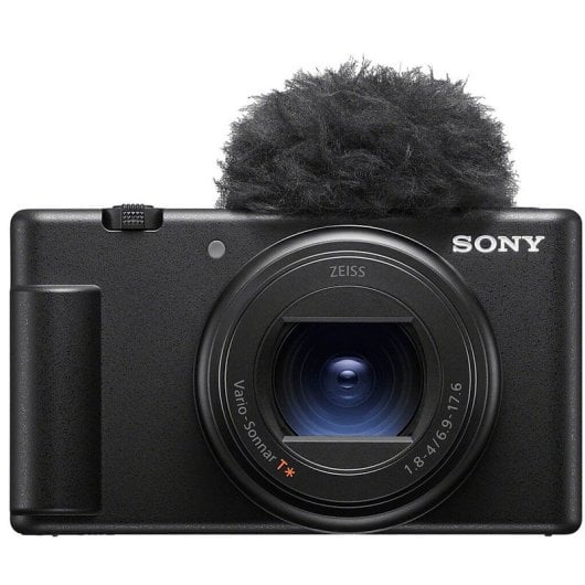 Câmara Compacta Sony ZV-1 II 20.1MP Zoom 2.5x WiFi 4K Ultra HD Ecrã Táctil Preto