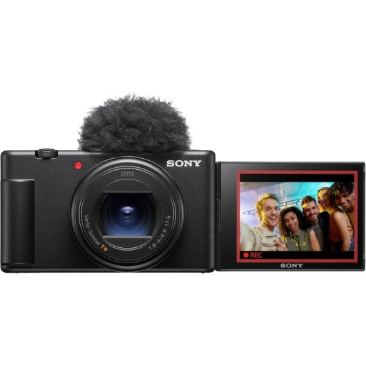 Câmara Compacta Sony ZV-1 II 20.1MP Zoom 2.5x WiFi 4K Ultra HD Ecrã Táctil Preto