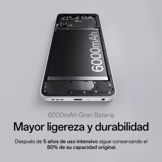 Smartphone OPPO A5x 4GB 128GB IP65 6000mAh Snapdragon 6s Gen 1 Laser White Midnight Blue