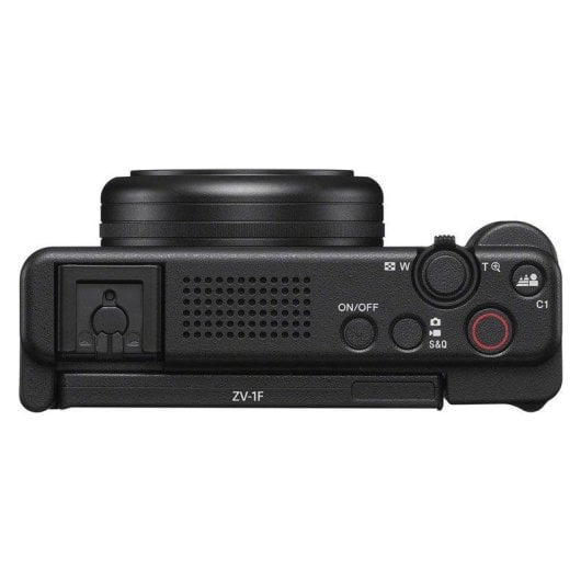Fotocamera Compatta Sony ZV-1F 20MP Zoom 1x Wi-Fi+Bluetooth SD8GB+Custodia Nera