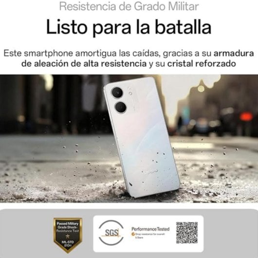 Smartphone OPPO A5x 4GB 128GB IP65 Snapdragon 6s Gen 1 Batterie 6000 mAh