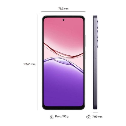 Smartphone OPPO A5 6GB RAM 256GB 4G 6000mAh Dark Purple