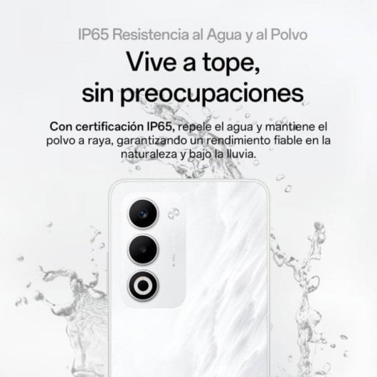 Smartphone OPPO A5m 8GB RAM 256GB IP65 6000mAh Mist White