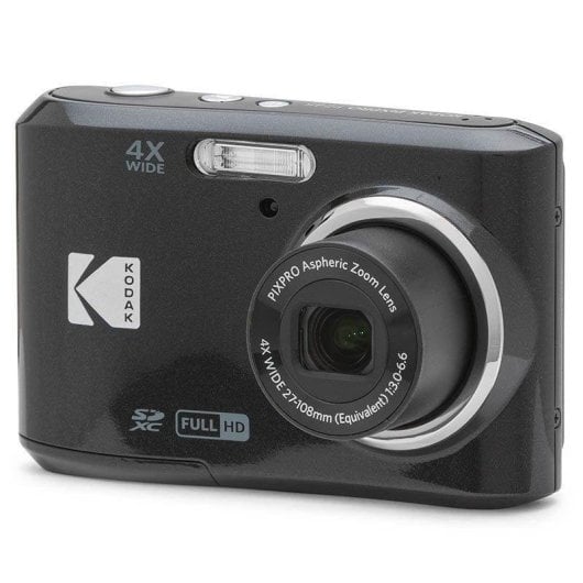 Cámara Compacta Kodak Pixpro FZ45 16MP Zoom 4x USB Stabilizzatore Nero