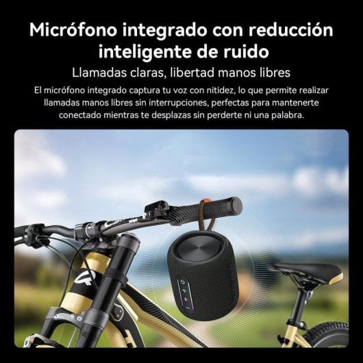 Altavoces Blackview Portátiles Bluetooth 15W IPX7 Compactos y Manos Libres