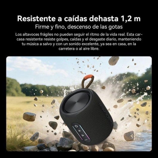 Altavoces Blackview Portátiles Bluetooth 15W IPX7 Compactos y Manos Libres