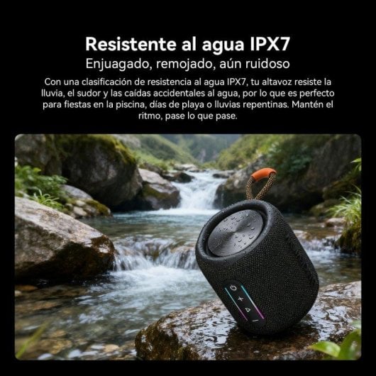 Altavoces Blackview Portátiles Bluetooth 15W IPX7 Compactos y Manos Libres