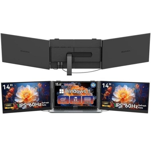 Portátil Blackview AceBook 6 15.6" Intel N150 16GB 512GB SSD Intel UHD Windows 11