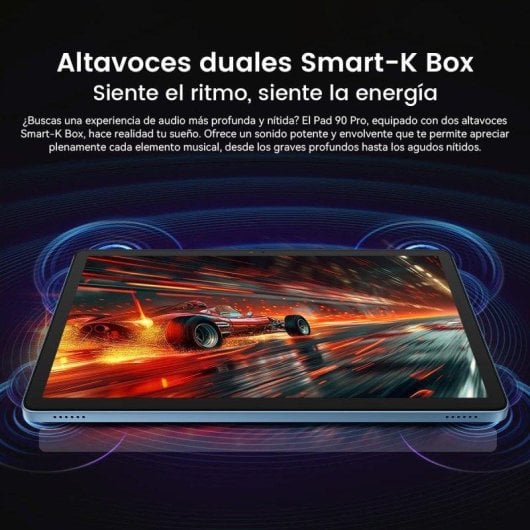 Tablet OSCAL Pad 90 Pro 11" 256GB 4G LTE 7700mAh Android 15 Cinzenta