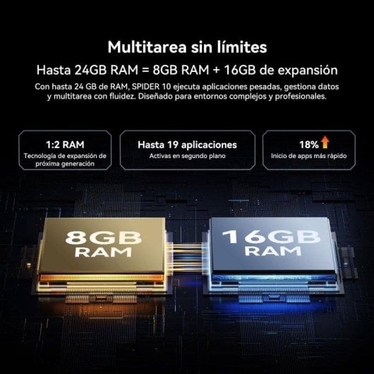 Tablet OSCAL Spider 10 11" 24GB 256GB 4G 20000mAh Android 15 Preto com Teclado