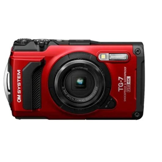 Fotocamera Compatta Olympus Tough TG-7 12.7MP Zoom 4x WiFi GPS Resistente Rossa