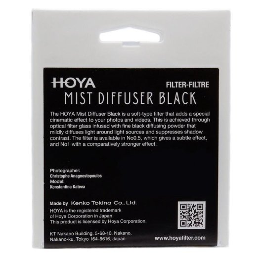 Hoya Mist Diffuser Black No1 82 mm Kamerafilter