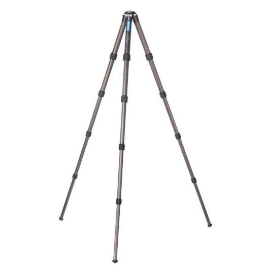 Treppiede Leofoto Ranger EF-224C In Carbonio Con Testa A Sfera LH-25 – Altezza 109cm, Carico 6kg, Pieghevole 47cm, 10 Strati