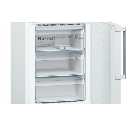 Frigorifero Combi Bosch KGN39VWEQ No Frost 203cm 368L E Bianco