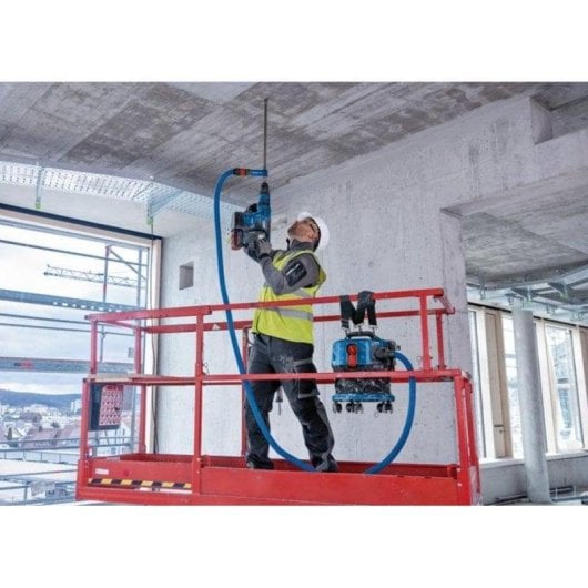 Aspirador sem Fio Industrial Bosch GAS 18V-12 MC 18V 12L Filtro S-Class Sólidos e Líquidos