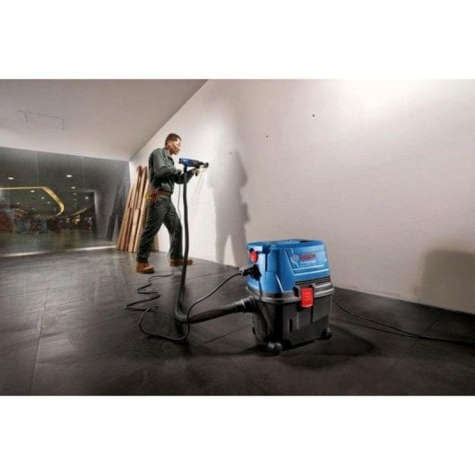 Aspirateur avec Sac Bosch GAS 15 PS Professional 1100W 15L Filtration Avancée