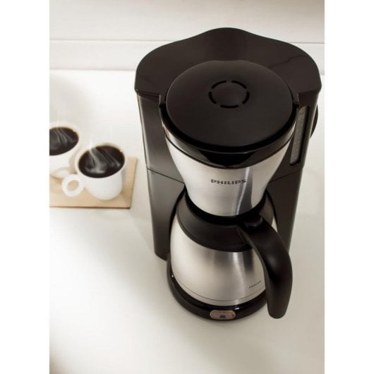Cafeteira Filtro Philips Café Gaia HD7546/20 1,2L Termo 1100W Antigotejamento Desligar Auto