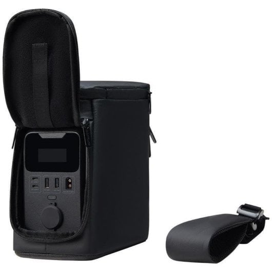 Sac de transport EcoFlow TRAIL DC Noir 220 x 120 x 230 mm Protection antipoussière et antichoc pour stations d'énergie portables